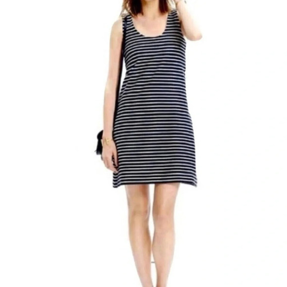 Madewell Dress Women’s Sz XXS Effortless Striped Tank Minimalistic - Picture 1 of 7